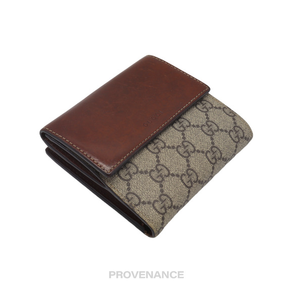 🔴 Gucci GG Supreme Trifold Wallet - Picture 5 of 11